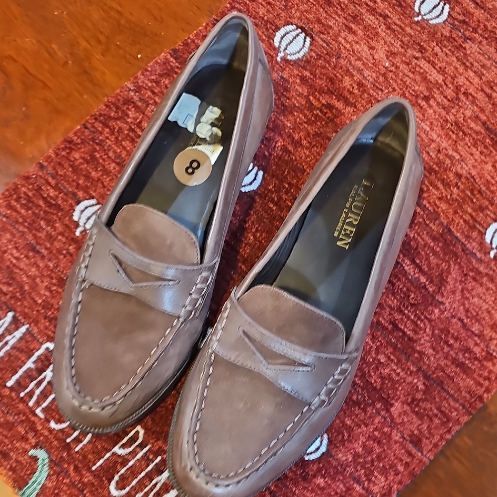 Alden Women's Brown Leather Loafers
